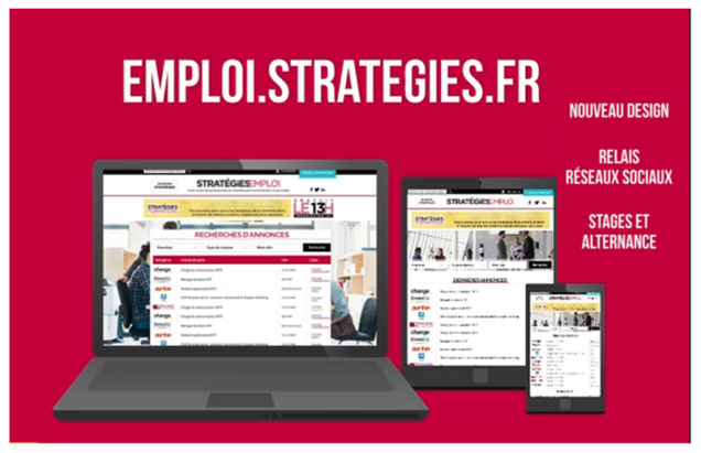 Visiter le site emploi Stratégies