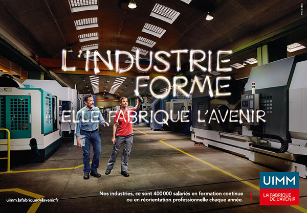TBWA Corporate pour UIMM - "La Fabrique de l’avenir"