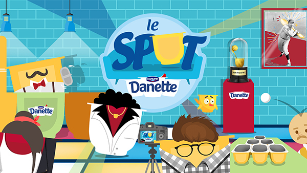 Conceptory et Mediacom pour Danone – "Danette et sa communauté Joymakers"