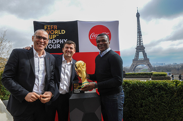 Havas Sports & Entertainment en partenariat avec Havas Events pour Coca-Cola - "Fifa World Cup Trophy Tour by Coca-Cola"