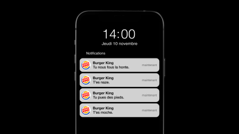 Buzzman pour Burger King France – « King bully »