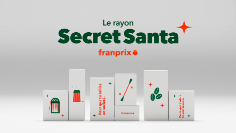 Artefact 3000 et Brave pour Franprix – « Le Rayon Secret Santa »