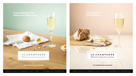 M&C Saatchi Gad pour le Syndicat général des Vignerons de Champagne – « Le Champagne, réservé à toutes les occasions »
