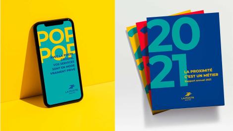 Carré Noir pour La Poste Groupe – « Le Groupe La Poste révèle sa transformation avec une nouvelle identité visuelle »