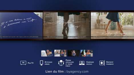 By Agency pour Daflon® 500mg des laboratoires Servier – « Daflon® 500mg “Et si nos histoires de veines s’écrivaient avec Daflon®” »