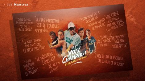Hungry & Foolish pour BNP Paribas x Roland-Garros – « Sur la voix des champions »