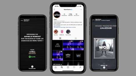 heaven pour HiPro – « The HiPro Spotify WOD »
