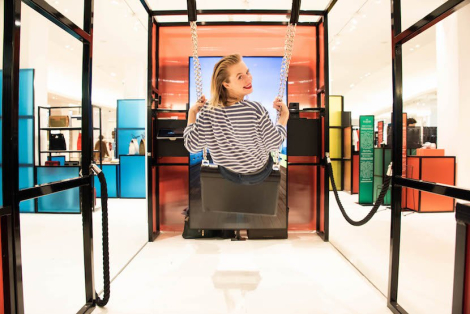 Mazarine pour Delvaux – « Swing avec Delvaux »