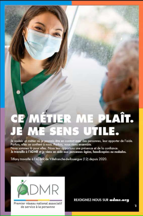 Okó pour ADMR – « Avec ce métier je suis utile et ça me fait du bien »