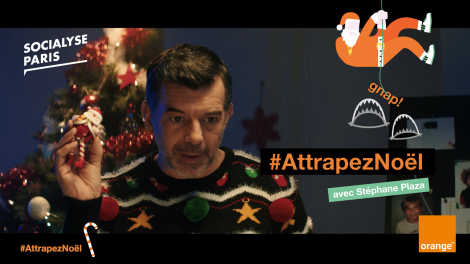 Socialyse Paris, Havas Media et M6 Publicité pour Orange – « Attrapez Noël avec Stéphane Plaza »