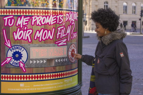Biborg et JCDecaux pour Warner Bros Entertainment France – « Harley Quinn fait son cinéma »
