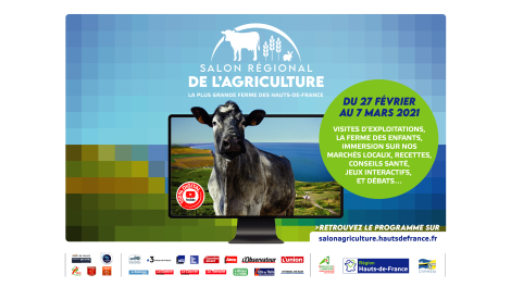 Région Hauts-de-France en interne – « Salon régional de l’Agriculture - 100% digital » 