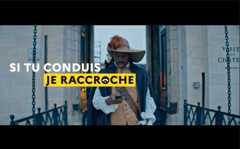 Babel, Madame Bovary et ServicePlan pour Délégation à la Sécurité routière – « Si tu conduis, je raccroche »