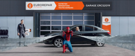 MediaCom, Busterwood et Studio M pour Eurorepar Car Service – « Eurorepar tisse sa toile avec Spiderman »