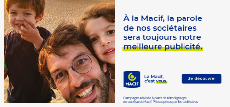 Novad et Espérance pour Macif – « Nouveau territoire de marque “La Macif, c’est vous” » 