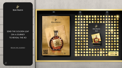 Hands Agency pour Rémy Martin – « L’Envol de la feuille d’or »