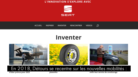 Fuse et Canal Brand Factory pour Seat – « Seat Détours »