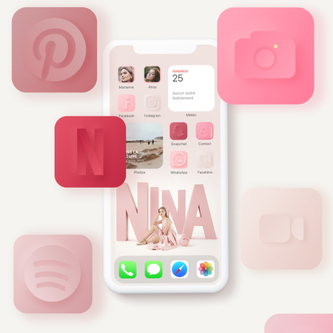 heaven pour Nina Ricci – « L’Appli en rose »