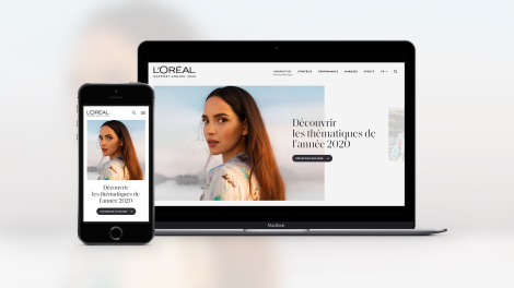 Angie pour L’Oréal – « L’année 2020 de L’Oréal »