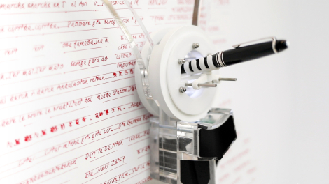 Studio Jean-Marc Gady pour Montblanc International GMBH – « Writing Robot »