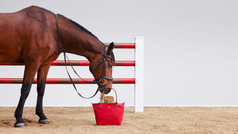 Fred & Farid pour Longchamp – « It is not a bag. It is Le Pliage. »