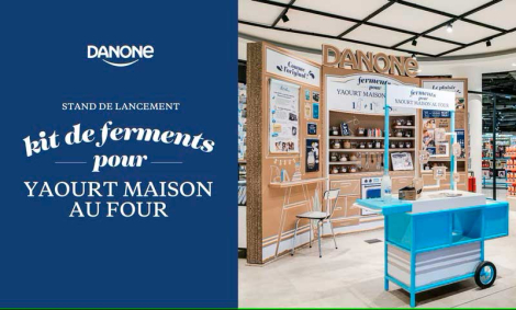Pixelis pour Danone – « Danone x Pixelis : un stand DIY éco-conçu »