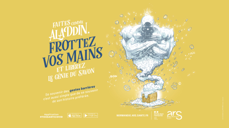 Asgard pour ARS Normandie – « Il était une fois les gestes barrières »