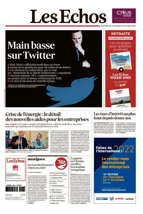 Les Échos – « Diffusion et relation client »