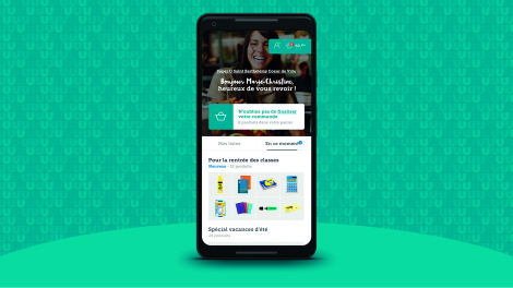 5ème Gauche pour Système U – Application U Drive « Coursesu.com »