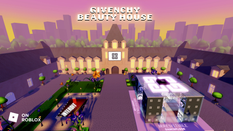 Exhibition Collectif et Like Fire pour Givenchy – « Roblox Givenchy Beauty House »