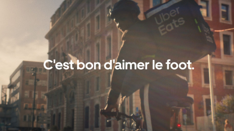 Lafourmi pour Uber Eats – « C’est bon d’aimer le foot » 