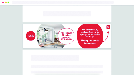 Artefact pour Nexity – « Ban the Banner »