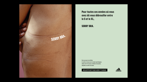 Uzik pour Adidas – « Sorry Bra »