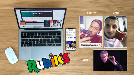 Wellcom pour Rubik’s Cube – « 40 ans de Rubik’s Cube »