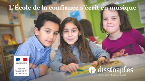 Dissonances pour le Ministère de l’Éducation nationale et de la Jeunesse – Identité sonore de l’École de la confiance