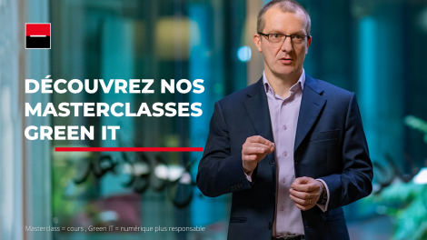 Havas04 et 3.0 Production/Yes Sir pour Société Générale – « Masterclasses Green IT, Formation gratuite en ligne pour les jeunes par les experts Société Générale »