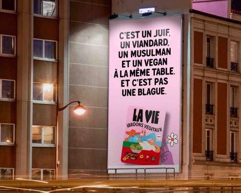 Buzzman pour La Vie – « C’est un Juif, un viandard, un musulman et un vegan… »