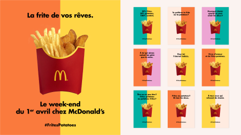 DDB Paris pour McDonald’s France – « Frites-Potatoes »