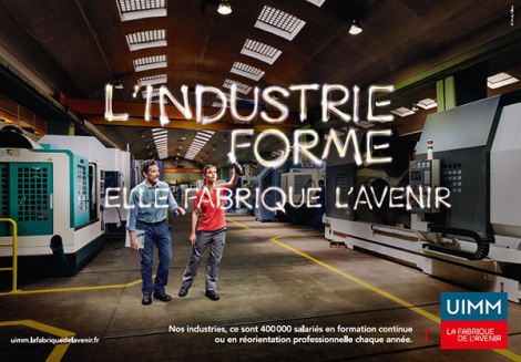 TBWA Corporate pour UIMM - "La Fabrique de l’avenir"