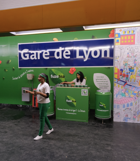 Havas Sports & Entertainment pour FuzeTea (The Coca-Cola Company) – « The Color Line »
