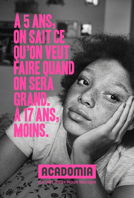 Rosapark et Values Media pour Acadomia – « Ils ont tout pour réussir » 