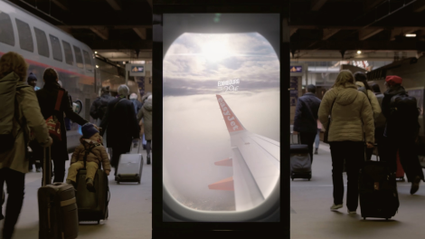 Buzzman pour easyJet – « #FlyingBillboard »