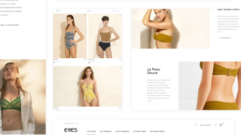 Big Youth pour Eres – « Site e-commerce Eresparis.com »