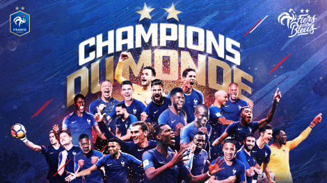 LaFourmi pour Fédération Française de Football – « Équipe de France de football – Fiers d’être bleus / Coupe du monde 2018 »