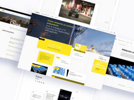 Grenade & Sparks pour Orano – « Orano, nouveau site pour une nouvelle marque »