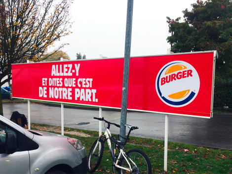 Buzzman pour Burger King Belgique