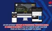 Source et Apsulis pour la Fédération Française de Rugby – «  Projet sites clubs  »