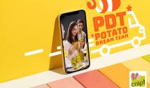 Nikita et Darwin pour CNIPT – « La Potato dream team* »