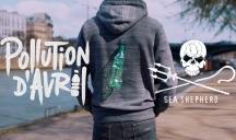 Azilis pour Sea Shepherd – « Pollution d’avril »