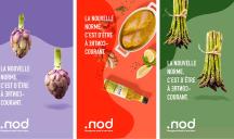 CBA Design pour Biofuture - ".nod, mangeons dans le bon sens"